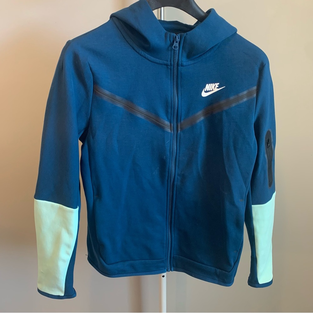 Nike Boys' Tech Fleece Full Zip Hoodie